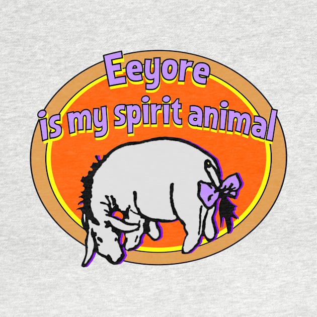 Eeyore: Spirit Animal by Retro-Matic